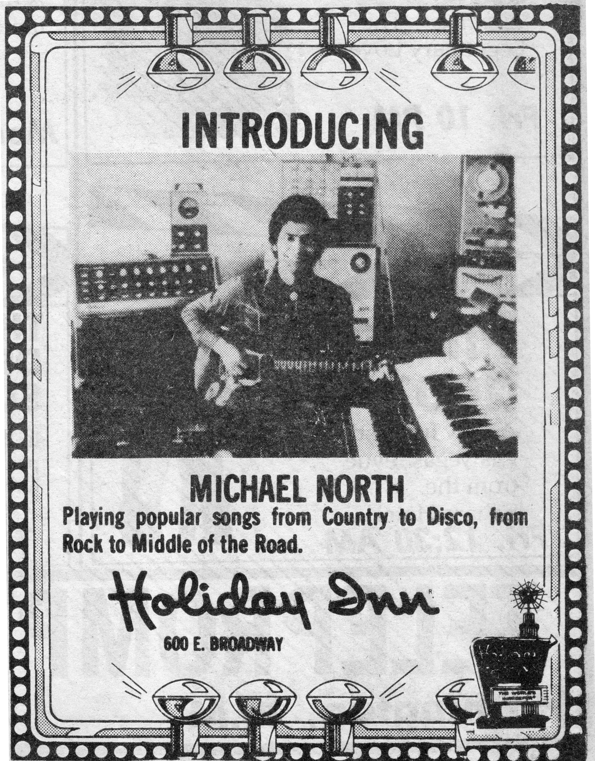 New Paper cliping of Michael North