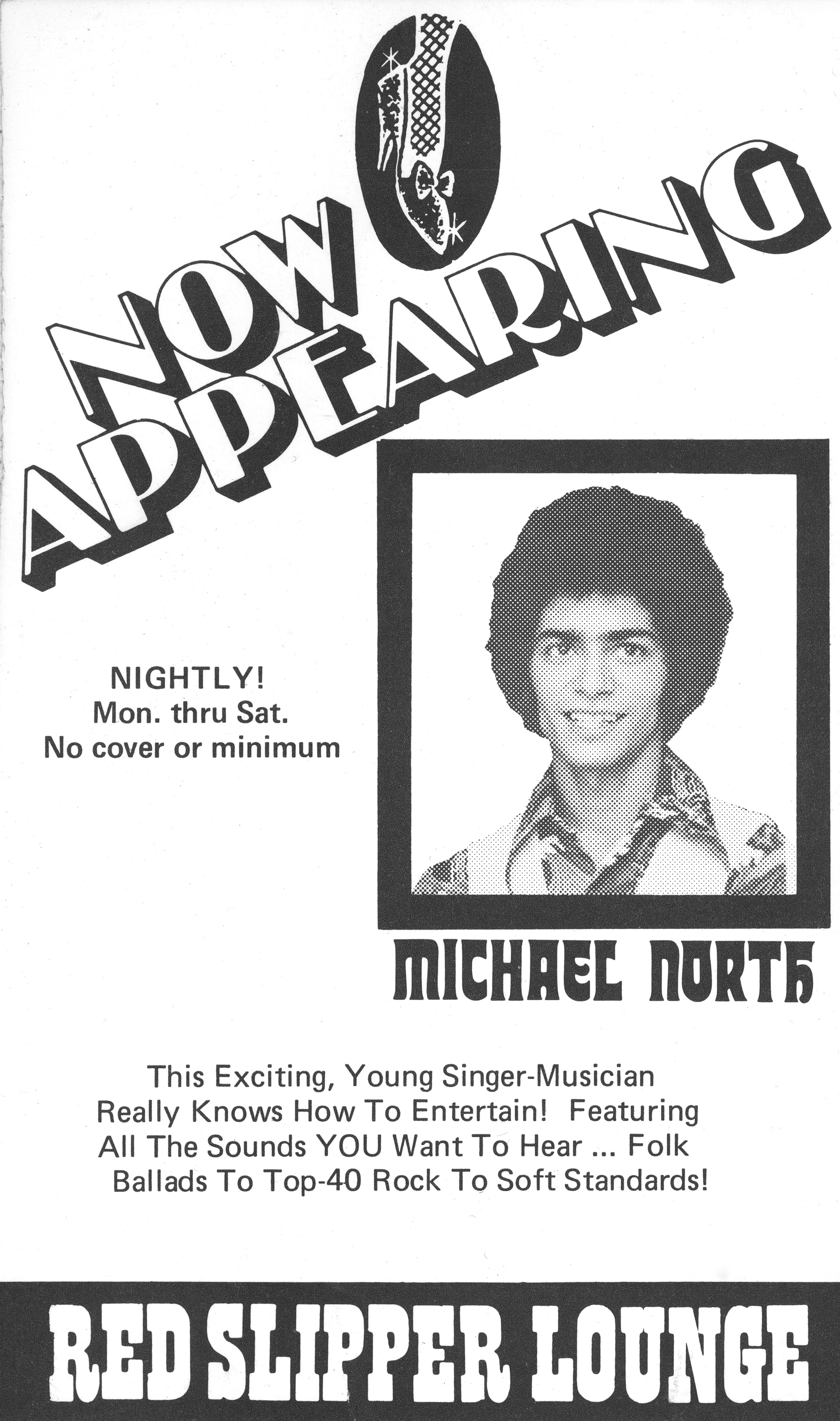 Table Tank promo for Michael North and Red Slipper Lounge