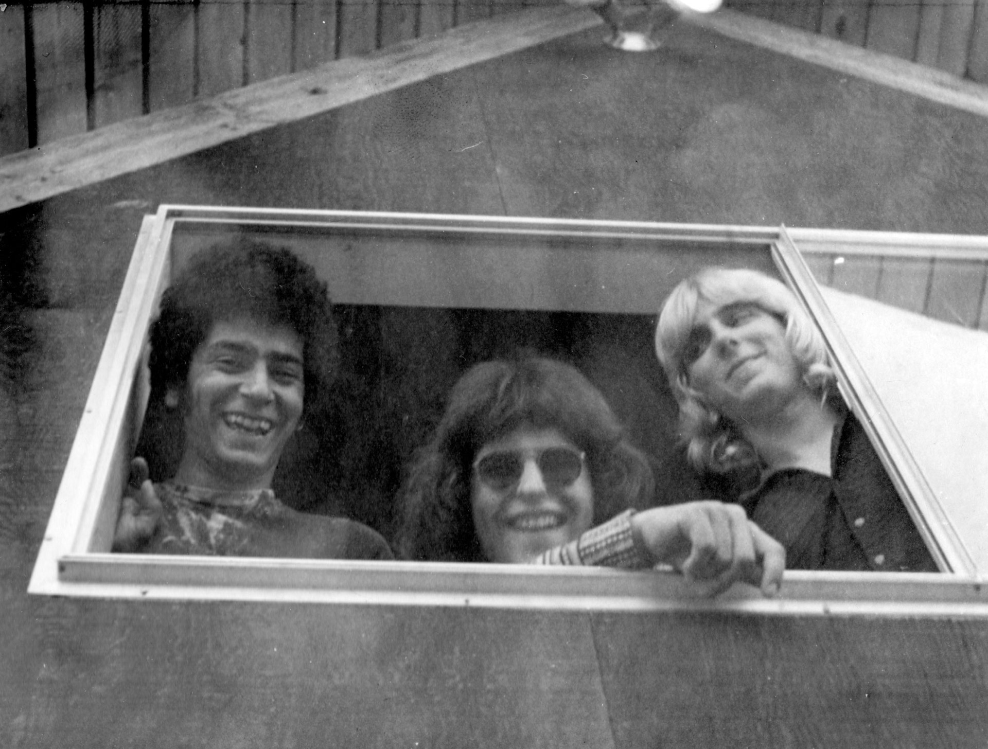 Promo picture for the band Energy with Michael North, Georges Bouhey and Dan Bregstrom in 1971