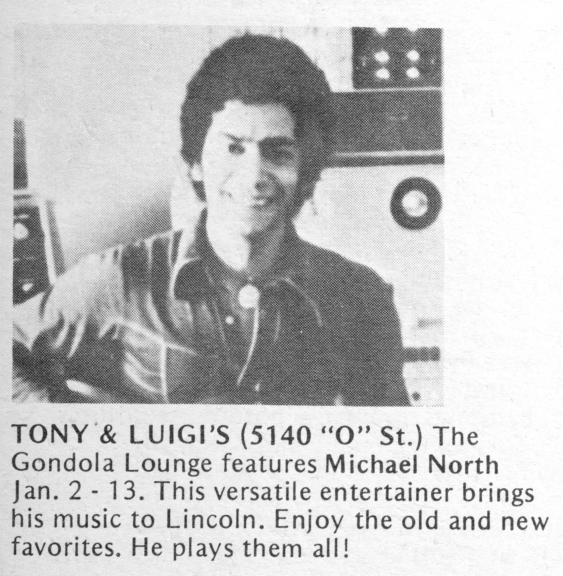 New Paper cliping of Michael North